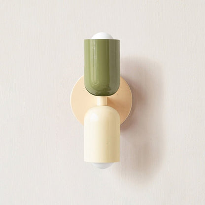 Minimalist Dual Wall Sconce – Contemporary Decorative Wall Light for Bedroom & Living Room