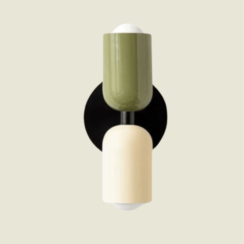 Minimalist Dual Wall Sconce – Contemporary Decorative Wall Light for Bedroom & Living Room