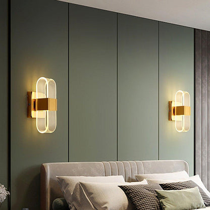 Adjustable Acrylic Wall Light by Arandecor – Stylish LED Sconce for Bedroom, Living Room & Office
