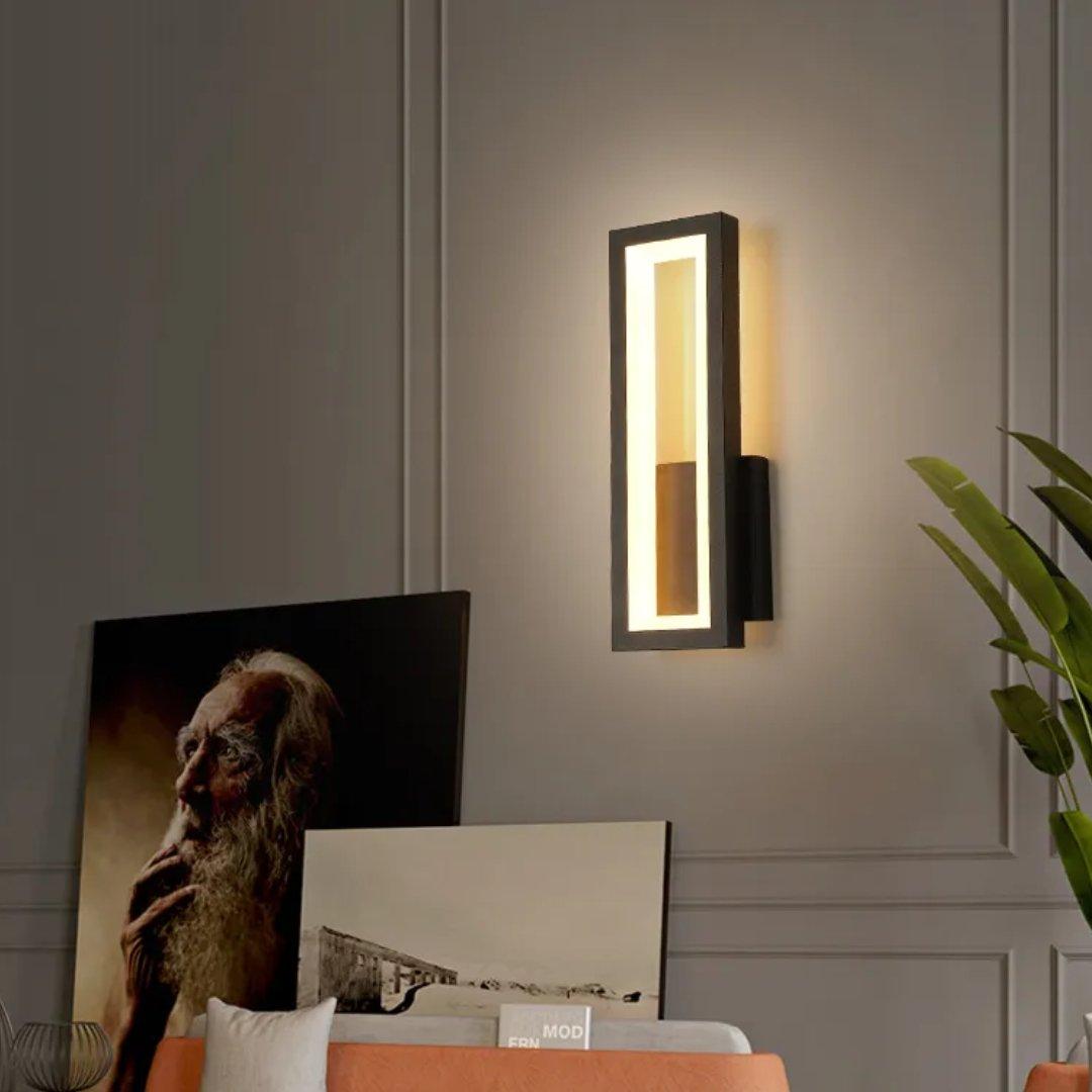 Minimalist LED Wall Sconce for Living Room – Modern Interior Lighting for Bedroom, Hallway & Office