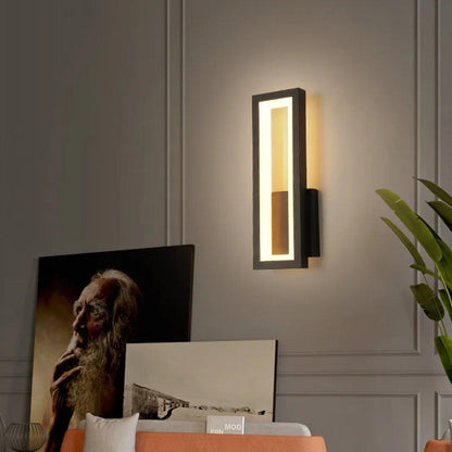 Minimalist LED Wall Sconce for Living Room – Modern Interior Lighting for Bedroom, Hallway & Office