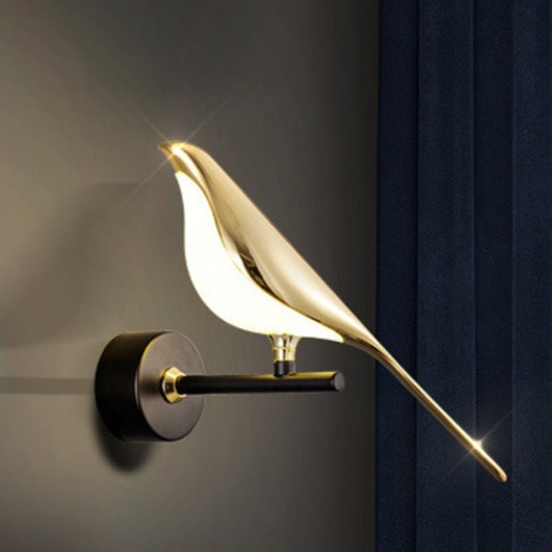 Nordic Bird Wall Sconce – Elegant Modern Decorative Wall Light for Living Room & Bedroom