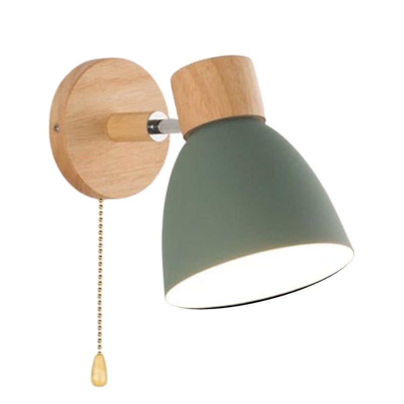 Woodsick Wall Sconce with built-in switch