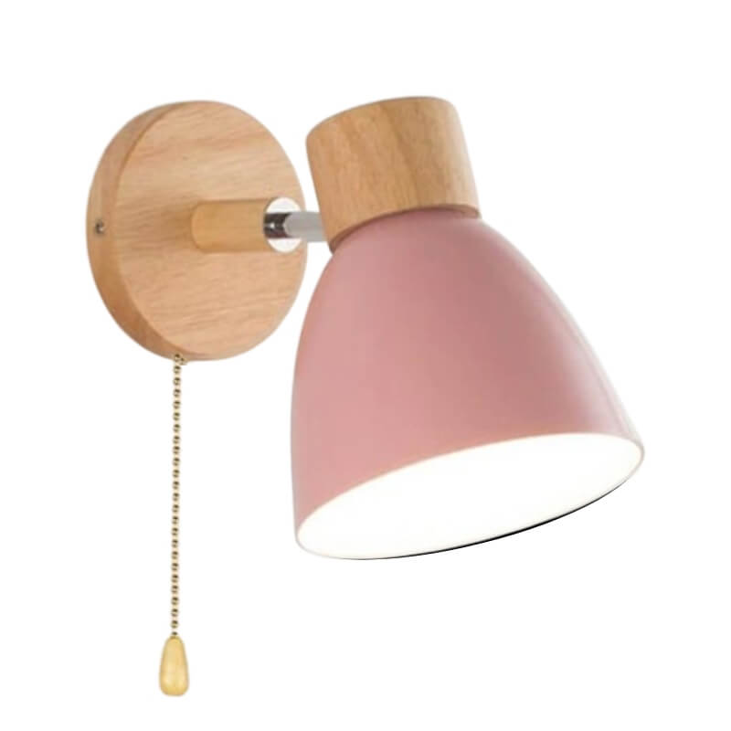 Woodsick Wall Sconce with built-in switch