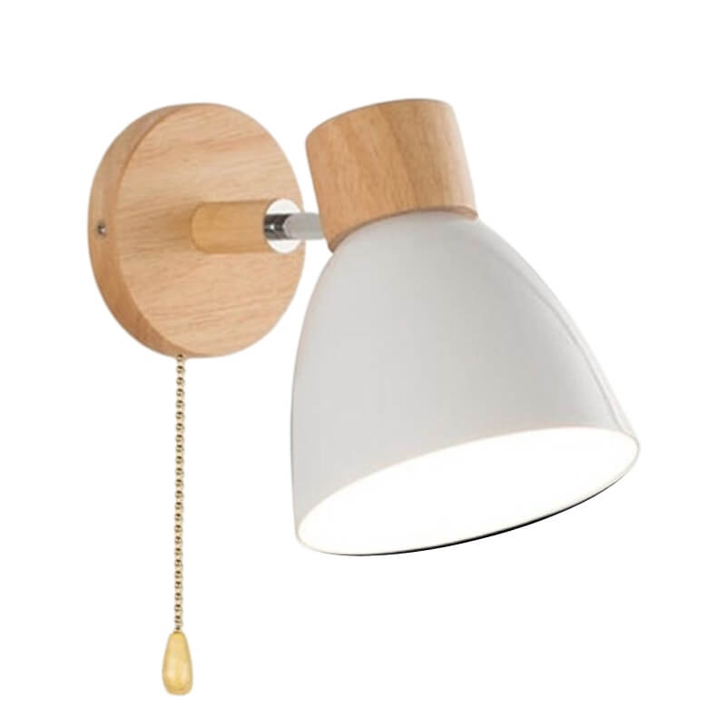 Woodsick Wall Sconce with built-in switch