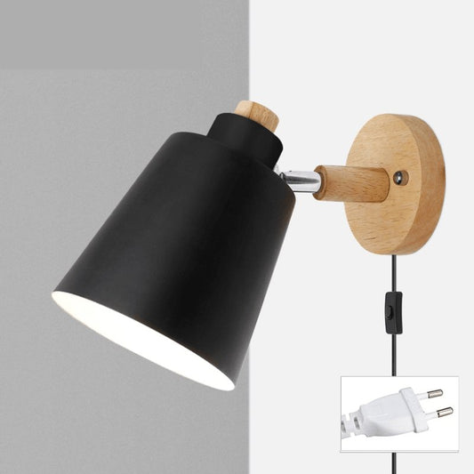 Woodsick Minimalist Wall Sconce Light