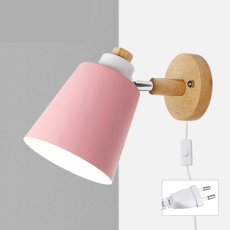 Woodsick Minimalist Wall Sconce – Modern Decorative LED Wall Lamp for Indoor Spaces