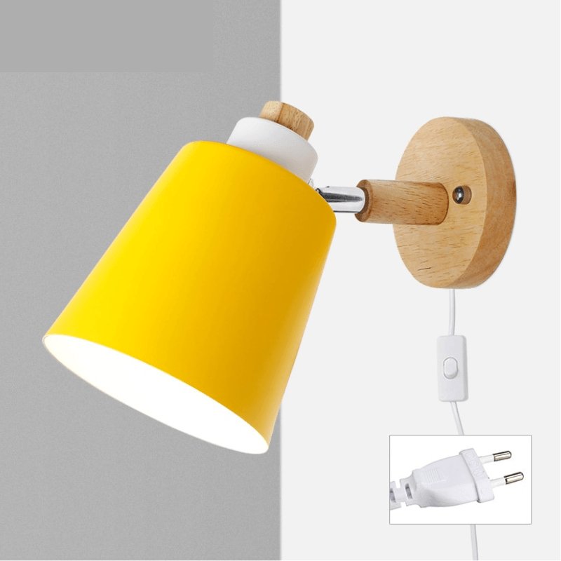 Woodsick Minimalist Wall Sconce – Modern Decorative LED Wall Lamp for Indoor Spaces