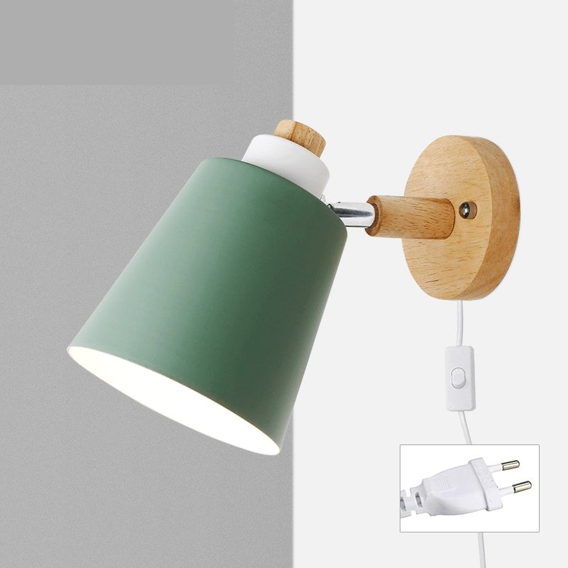 Woodsick Minimalist Wall Sconce – Modern Decorative LED Wall Lamp for Indoor Spaces