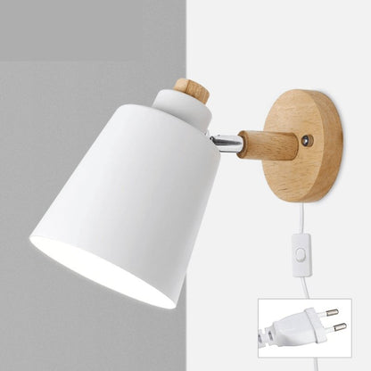 Woodsick Minimalist Wall Sconce – Modern Decorative LED Wall Lamp for Indoor Spaces