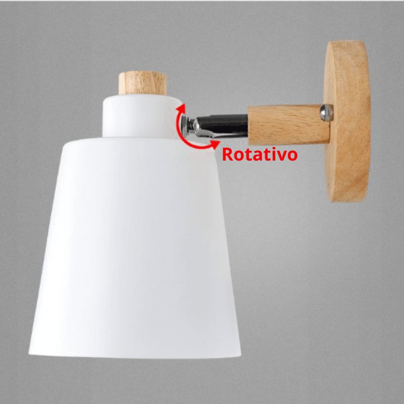 Woodsick Minimalist Wall Sconce – Modern Decorative LED Wall Lamp for Indoor Spaces