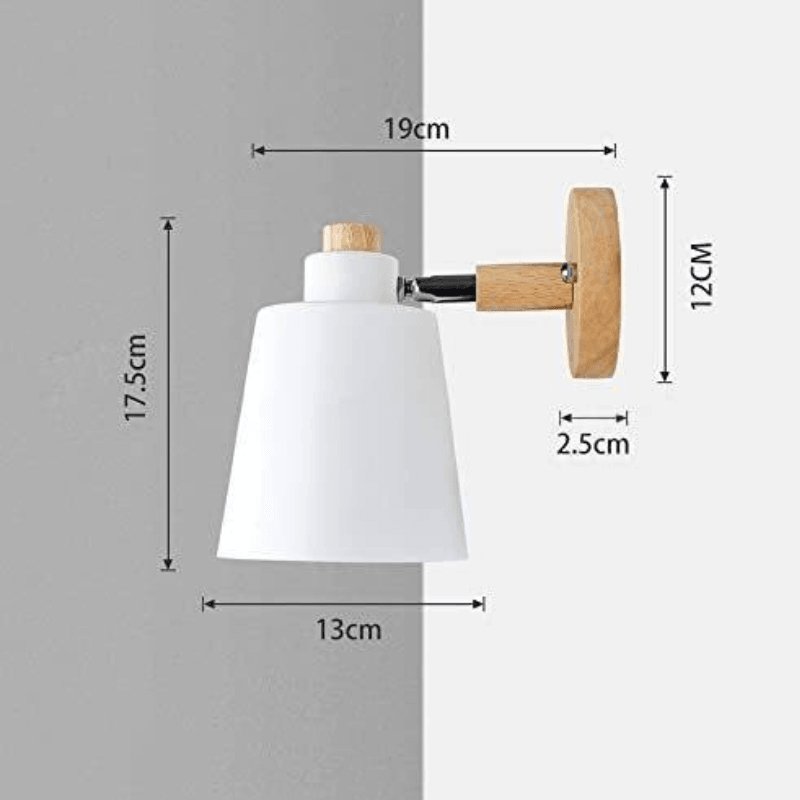 Woodsick Minimalist Wall Sconce – Modern Decorative LED Wall Lamp for Indoor Spaces
