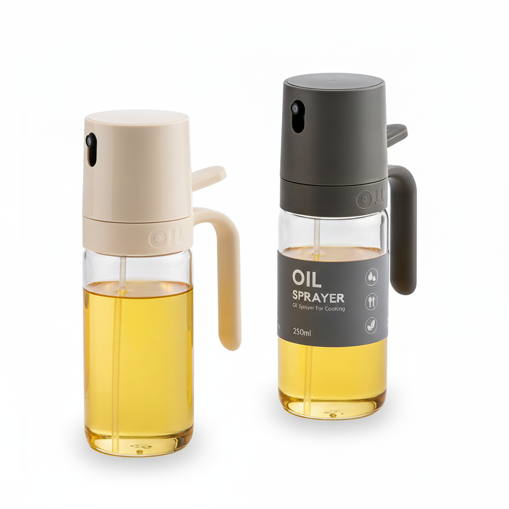 Oil Vinegar Sprayer Bottle 250ml – Healthy Cooking & Kitchen Control