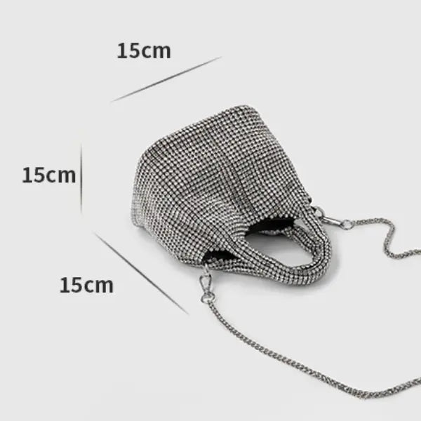 Bolsa Compacta Brilhante Brilly