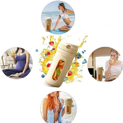 2-in-1 Portable Blender FreshTg – Rechargeable Smoothie Maker for Home, Travel & Gym