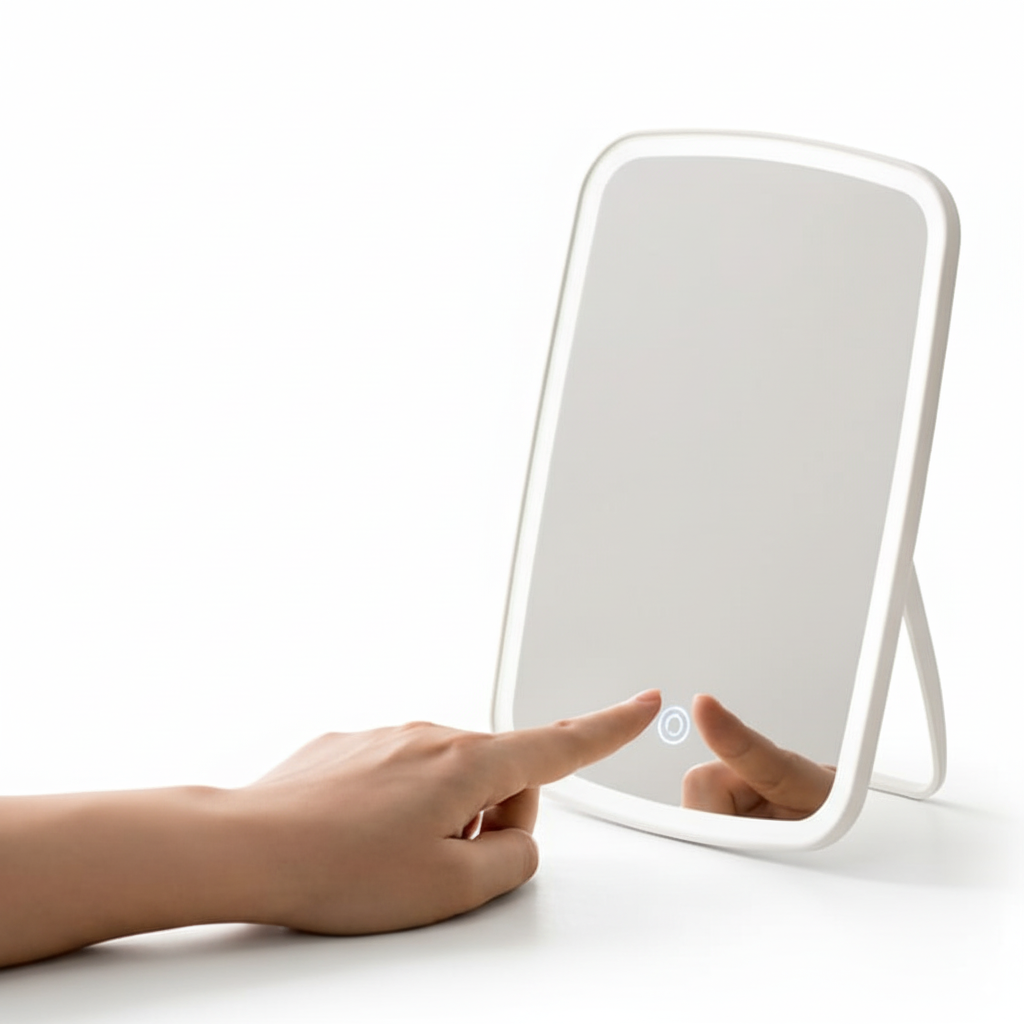 LED Makeup Vanity Mirror – Bright Adjustable Light for Beauty & Grooming