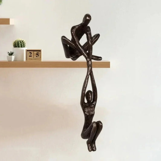 Man & Woman Resin Statue Ornament