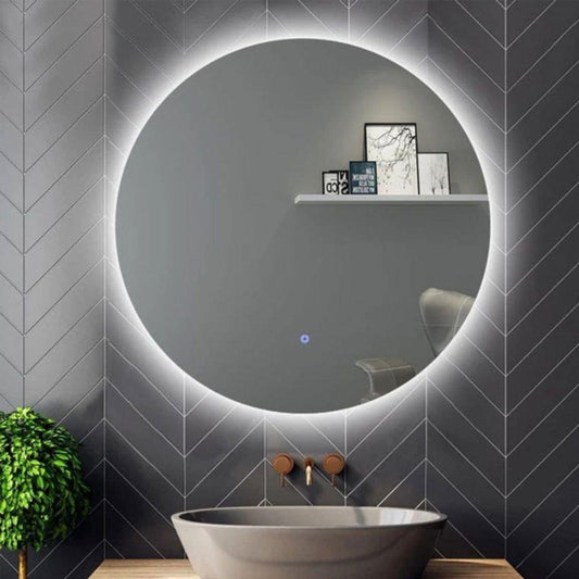 Wireless Round LED Mirror