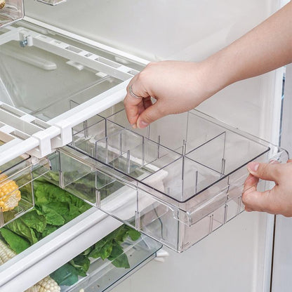 Refrigerator Storage Drawer Organizer – Fresh Food & Space Saver