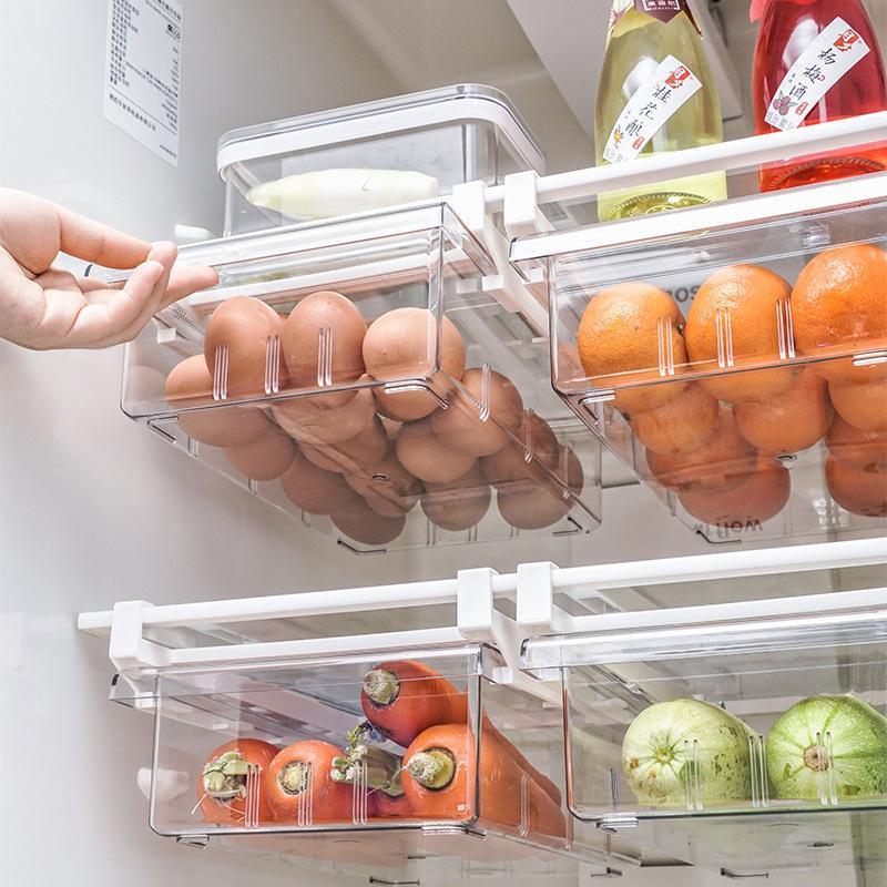 Refrigerator Storage Drawer Organizer – Fresh Food & Space Saver