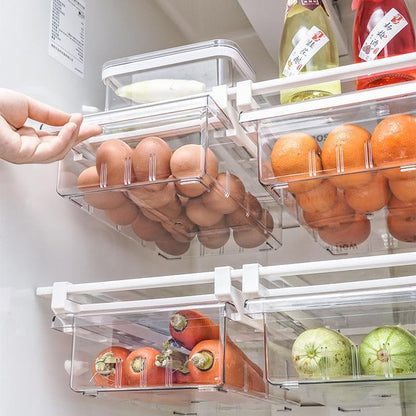 Refrigerator Storage Drawer Organizer – Fresh Food & Space Saver