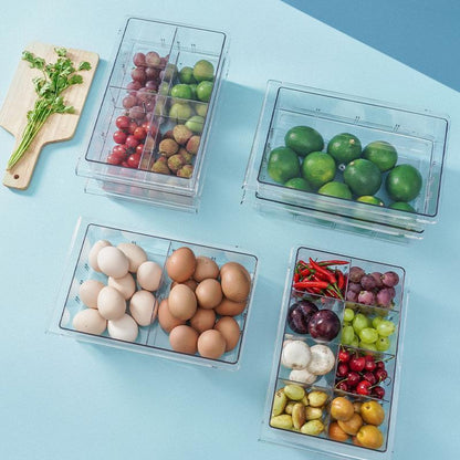 Refrigerator Storage Drawer Organizer – Fresh Food & Space Saver