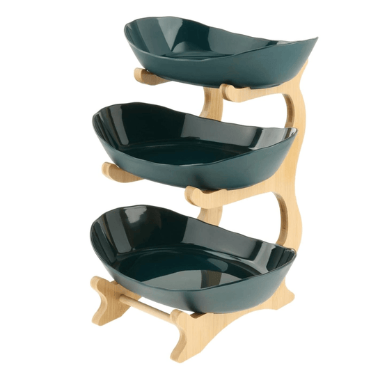 Handcrafted Wooden Fruit Basket – Rustic Storage Bowl for Kitchen, Dining & Decorative Use