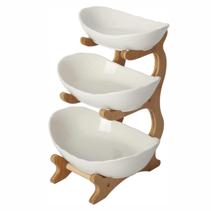 Handcrafted Wooden Fruit Basket – Rustic Storage Bowl for Kitchen, Dining & Decorative Use