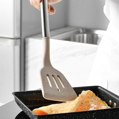 Le Cook™ Premium 11-Piece Kitchen Utensil Set with Holder – Elegant Cooking Tools