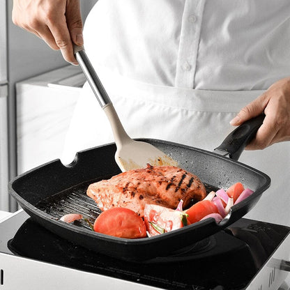 Le Cook™ Premium 11-Piece Kitchen Utensil Set with Holder – Elegant Cooking Tools