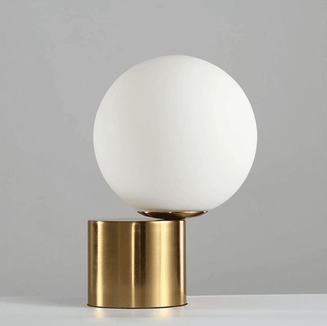Brass Table Lamp – Luxury Modern Lighting for Desk & Bedside Decor