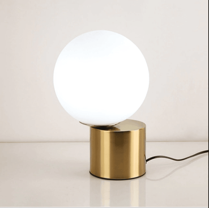Brass Table Lamp – Luxury Modern Lighting for Desk & Bedside Decor