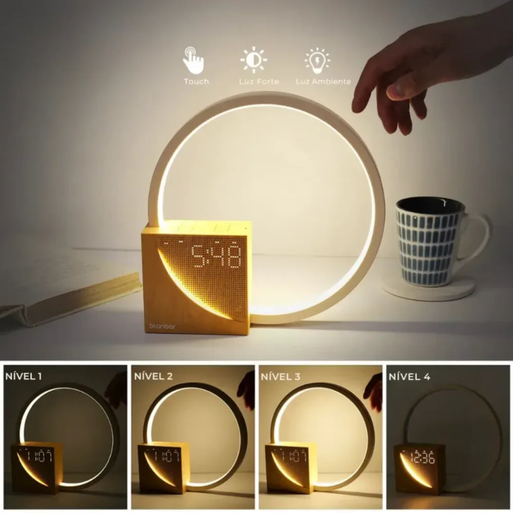 Premium Digital Clock Lamp – Modern LED Table Light with Time Display