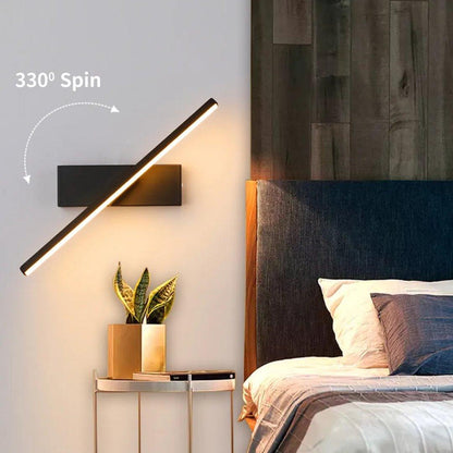 Adjustable Indoor Wall Lamp with Eye Protection – Reading & Study Light for Bedroom and Office