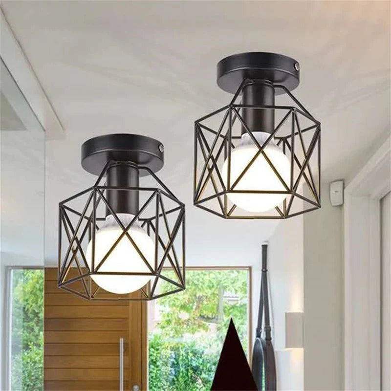 Modern Industrial Ceiling Light – Stylish Urban Lighting for Living Room, Dining & Kitchen