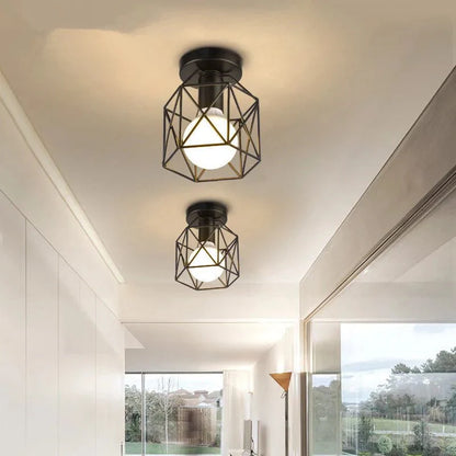 Modern Industrial Ceiling Light – Stylish Urban Lighting for Living Room, Dining & Kitchen