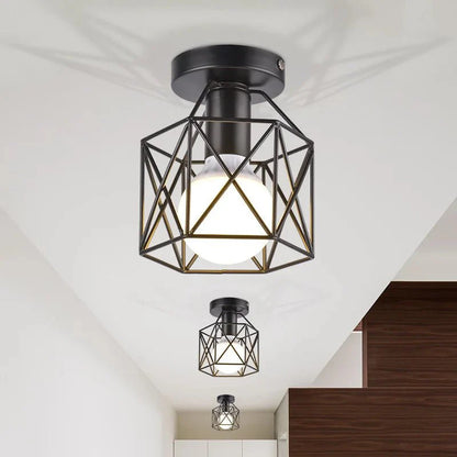 Modern Industrial Ceiling Light – Stylish Urban Lighting for Living Room, Dining & Kitchen