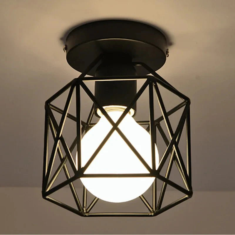 Modern Industrial Ceiling Light – Stylish Urban Lighting for Living Room, Dining & Kitchen