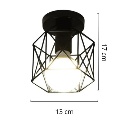 Modern Industrial Ceiling Light – Stylish Urban Lighting for Living Room, Dining & Kitchen