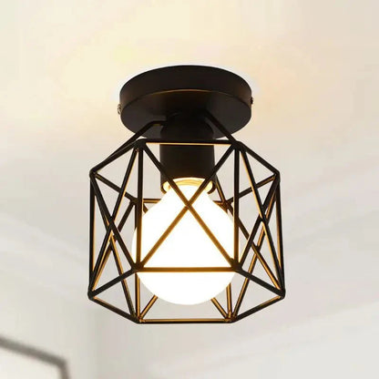 Modern Industrial Ceiling Light – Stylish Urban Lighting for Living Room, Dining & Kitchen
