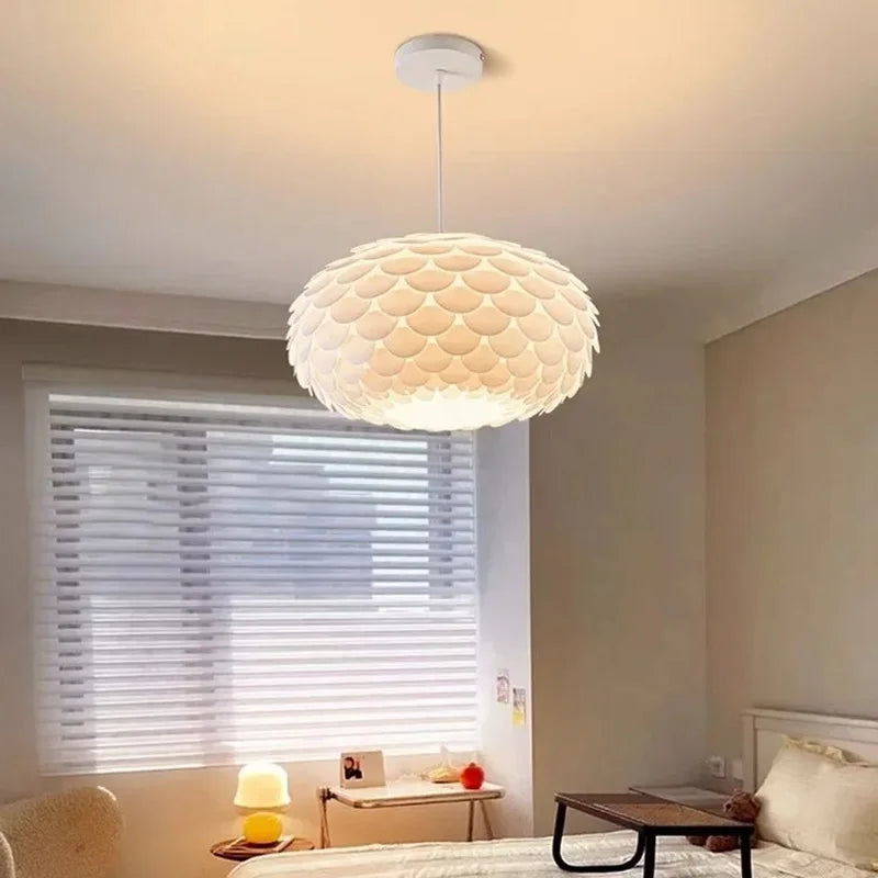 Petal Pendant Ceiling Lamp – Elegant Lighting Fixture for Bedrooms, Living Room & Hall