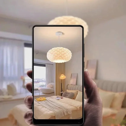 Petal Pendant Ceiling Lamp – Elegant Lighting Fixture for Bedrooms, Living Room & Hall