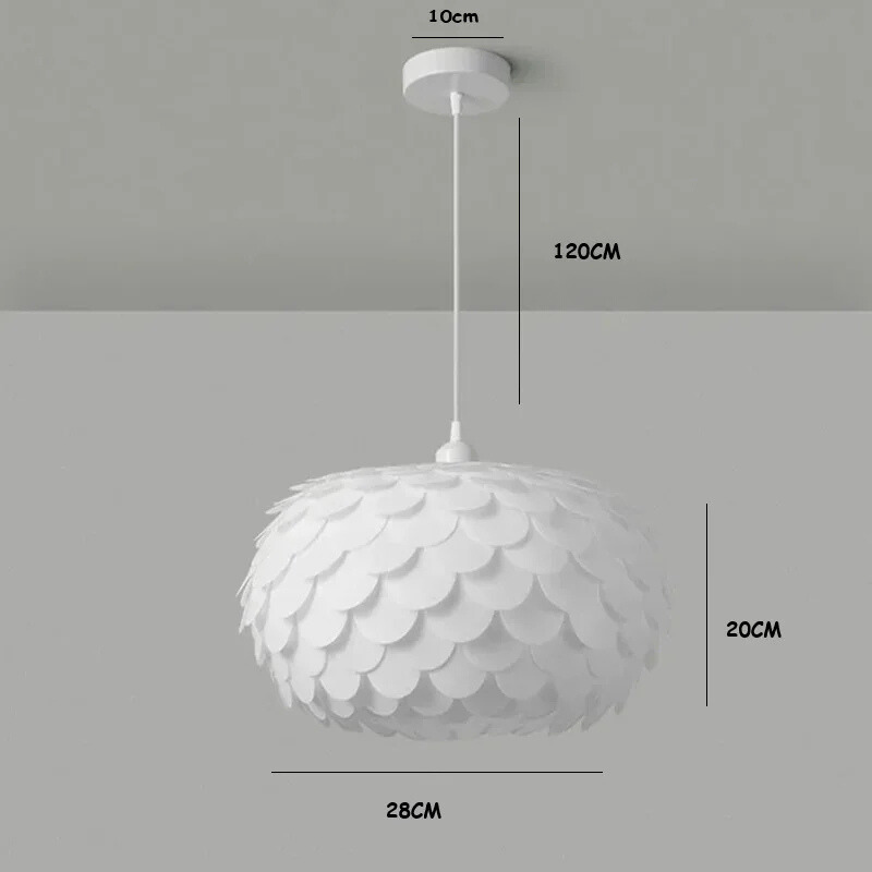 Petal Pendant Ceiling Lamp – Elegant Lighting Fixture for Bedrooms, Living Room & Hall