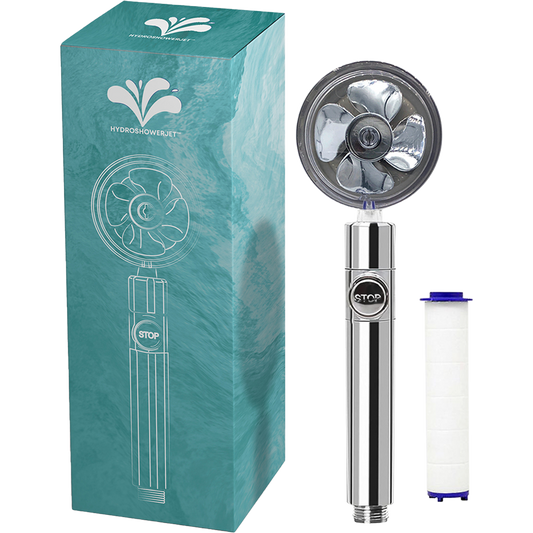 Hydrojet™ High-Pressure Shower Head – Powerful Spa Experience + Free Gift