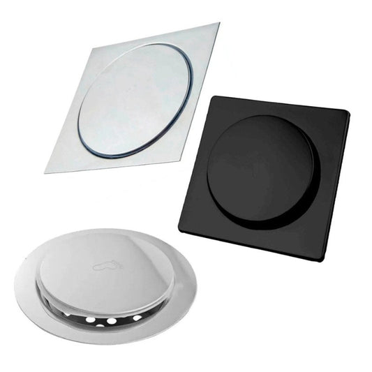 Smart Click Bathroom Drain – Anti-Odor, Anti-Clog Pop-Up Sink Stopper with Filter Core