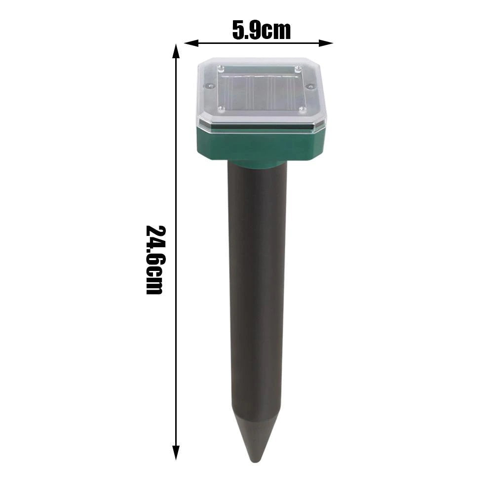Ultrasonic Solar Pest Repeller – 24/7 Outdoor Animal & Insect Protection