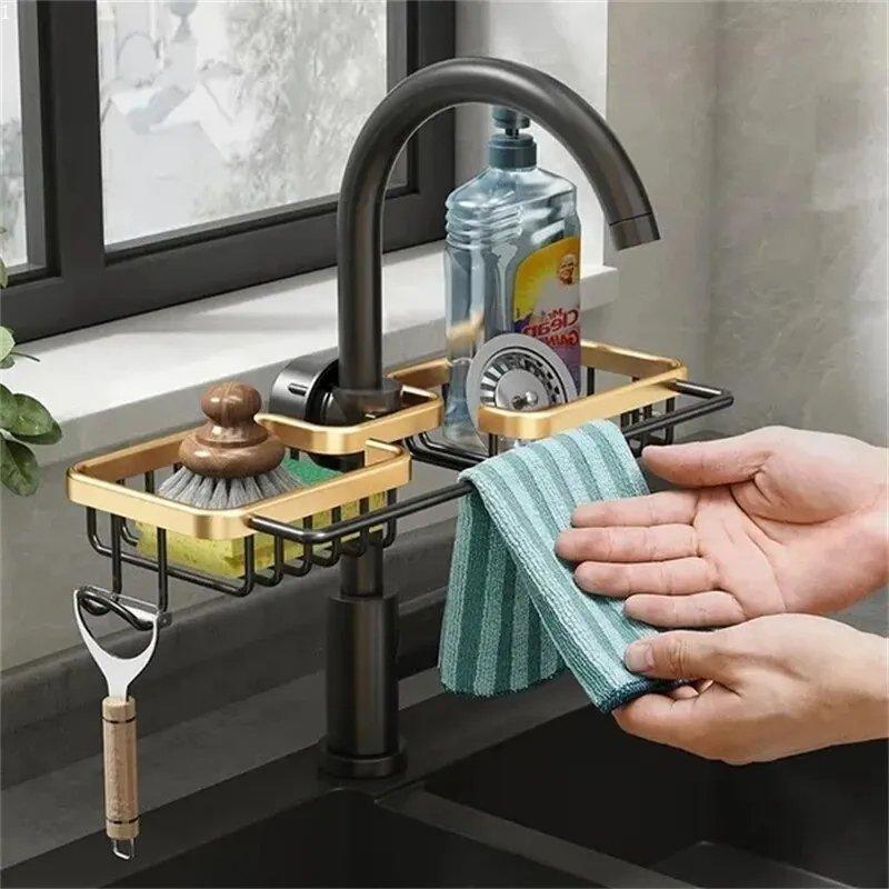 Suporte para pia de cozinha Metal inox Premium
