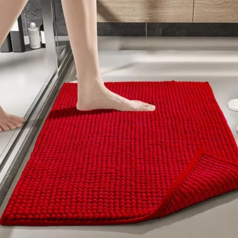 Modern Soft Absorbent Bathroom Rug – Non-Slip Floor Mat for Bathroom, Bedroom & Living Room