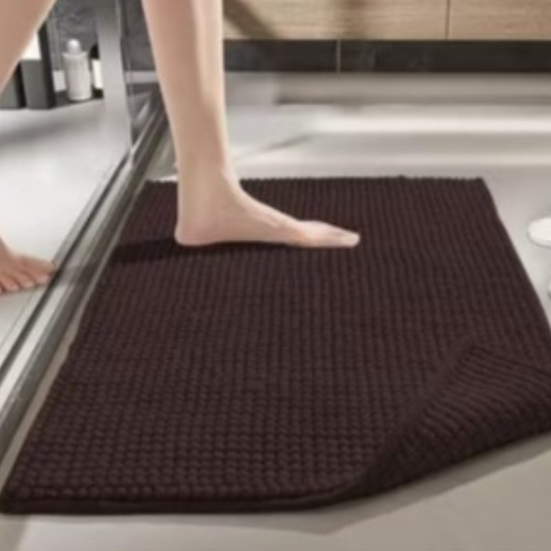 Modern Soft Absorbent Bathroom Rug – Non-Slip Floor Mat for Bathroom, Bedroom & Living Room