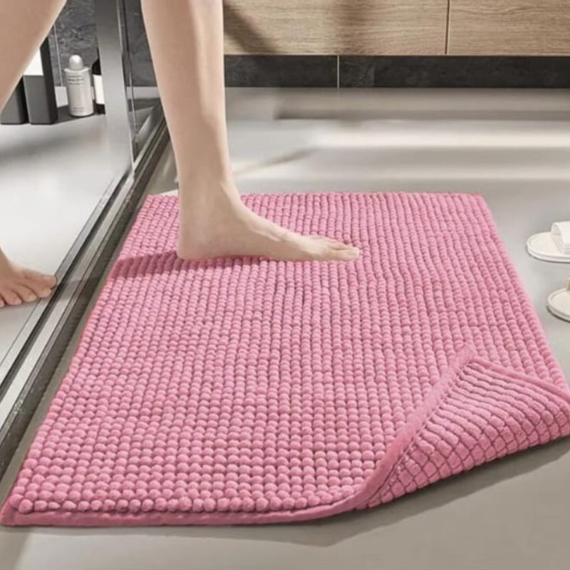Modern Soft Absorbent Bathroom Rug – Non-Slip Floor Mat for Bathroom, Bedroom & Living Room